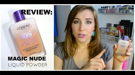 L oreal magic nude liquid powder application